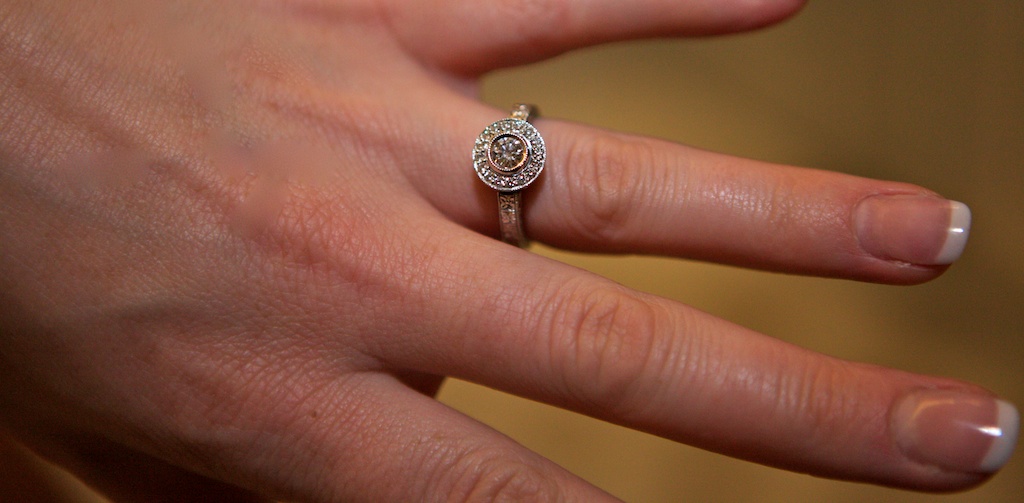 Engaged in Florence