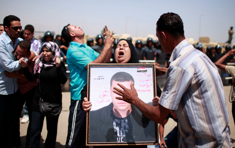 People who lost family members during the uprising in Egypt react to Hosni Mubarak's prison sentence