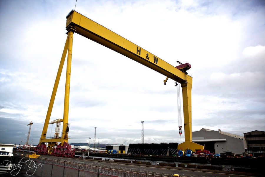 H-W-Titanic Cranes