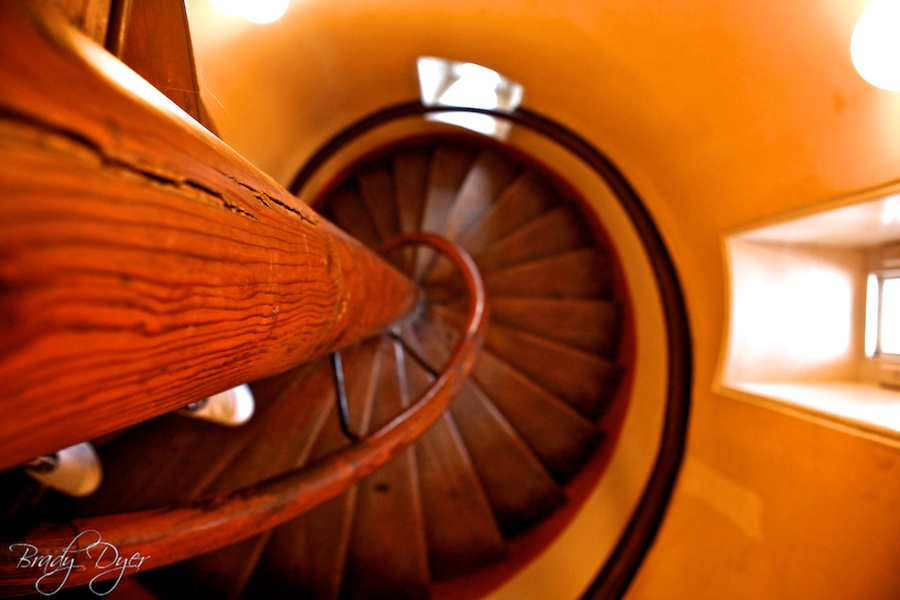 Staircase inside Belfast Castle
