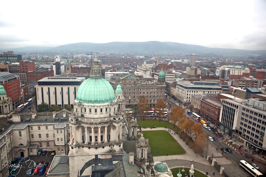 View from Belfast Wheel