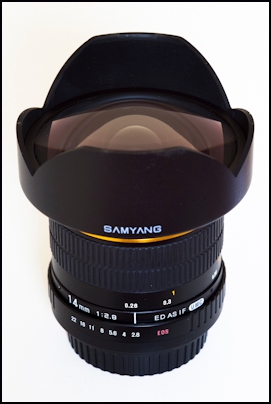 Samyang 14mm f/2.8