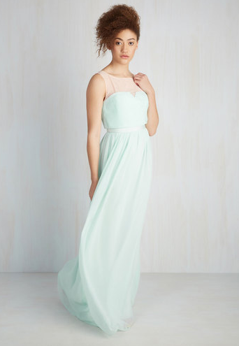 This sheer-topped mint garment — $175