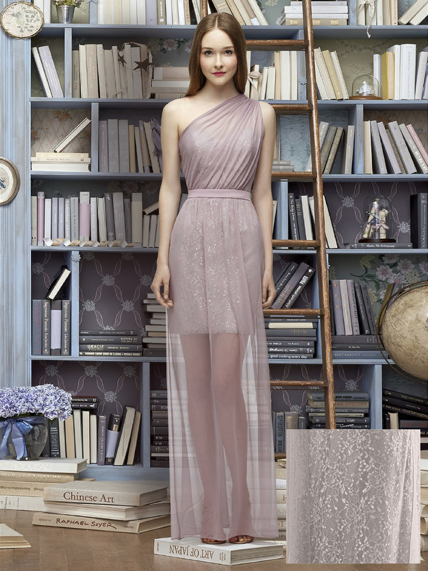 This mini/maxi sheer illusion dress — $169